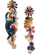 Missoni Climbing Monkey Drop Earrings - Multicolour