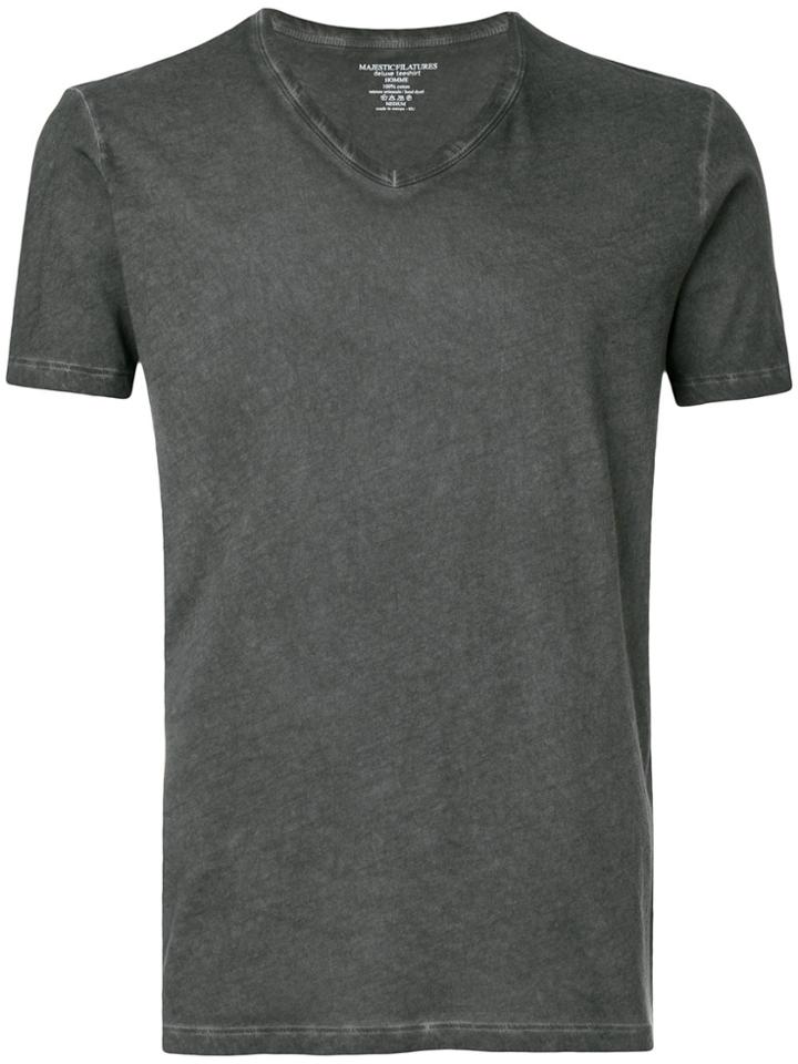 Majestic Filatures Hand Dyed T-shirt - Black