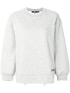 Adidas By Stella Mccartney Oversized Sweatshirt - Grey