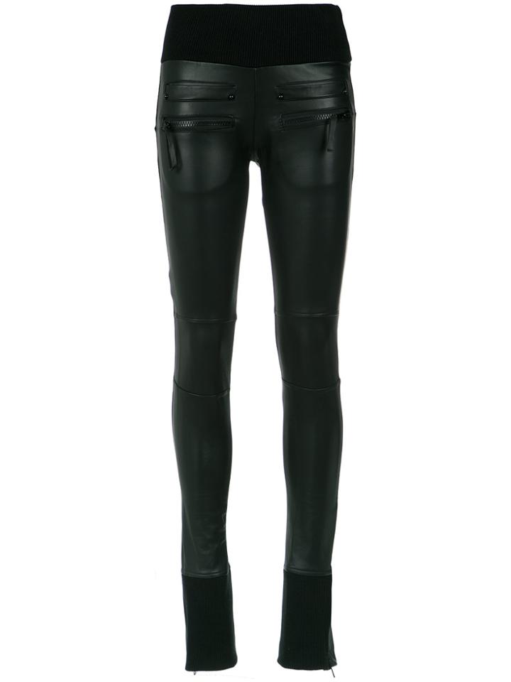 Andrea Bogosian Panels Flared Trousers - Black