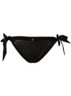 Carine Gilson Tied Laterals Bikini Bottom - Black