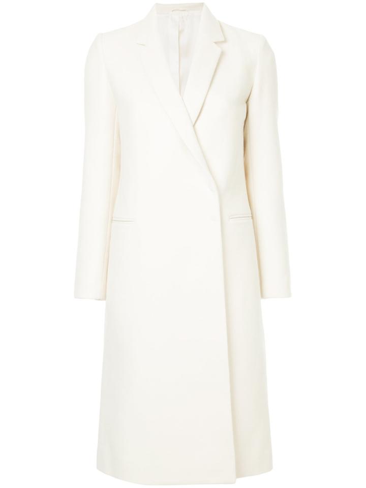 Estnation Double Breasted Coat - Nude & Neutrals