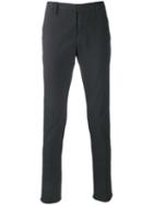 Dondup Slim-fit Chino Trousers - Grey