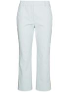 Sies Marjan Cropped Trousers With Contrasting Stripe - Green