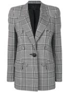 Alexander Wang Check Double Breasted Blazer - Black