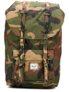 Herschel Supply Co. Camouflage Little America Backpack - Green