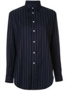 Polo Ralph Lauren Striped Long Sleeve Shirt - Blue