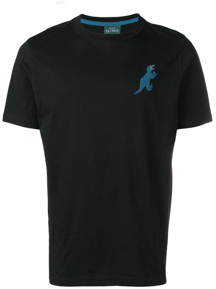 Ps Paul Smith Contrast Dino T-shirt - Black