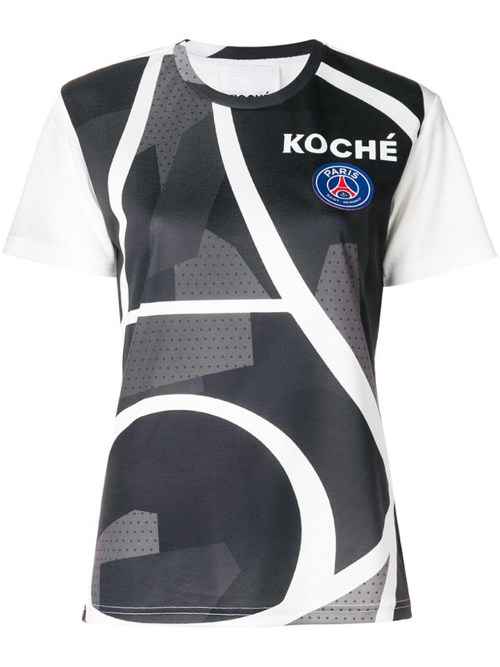 Koché Printed T-shirt - Black