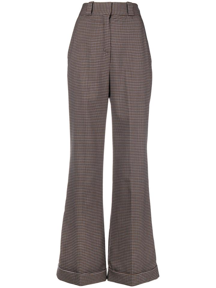 See By Chloé Masculine Wide Leg Trousers - Brown