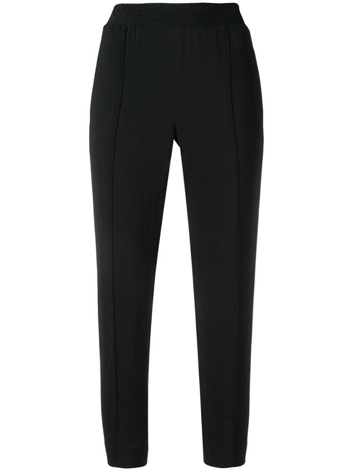 Twin-set Side Stripe Trousers - Black