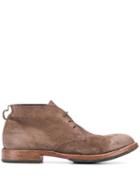 Moma Low Lace-up Desert Boots - Brown