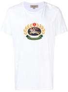 Burberry Embroidered T-shirt - White
