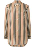 Burberry Icon Stripe Shirt - Neutrals