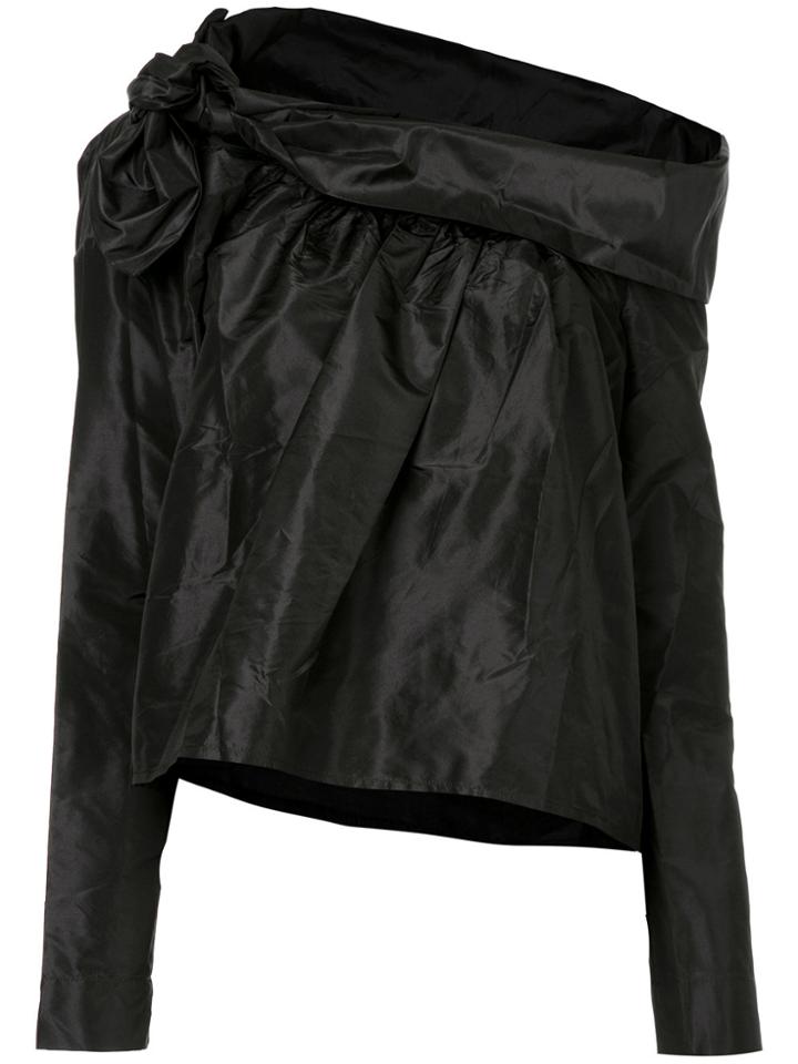 Isa Arfen Asymmetric Top - Black
