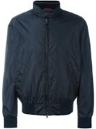 Fay Classic Bomber Jacket, Men's, Size: Medium, Blue, Polyamide/polyester/cotton
