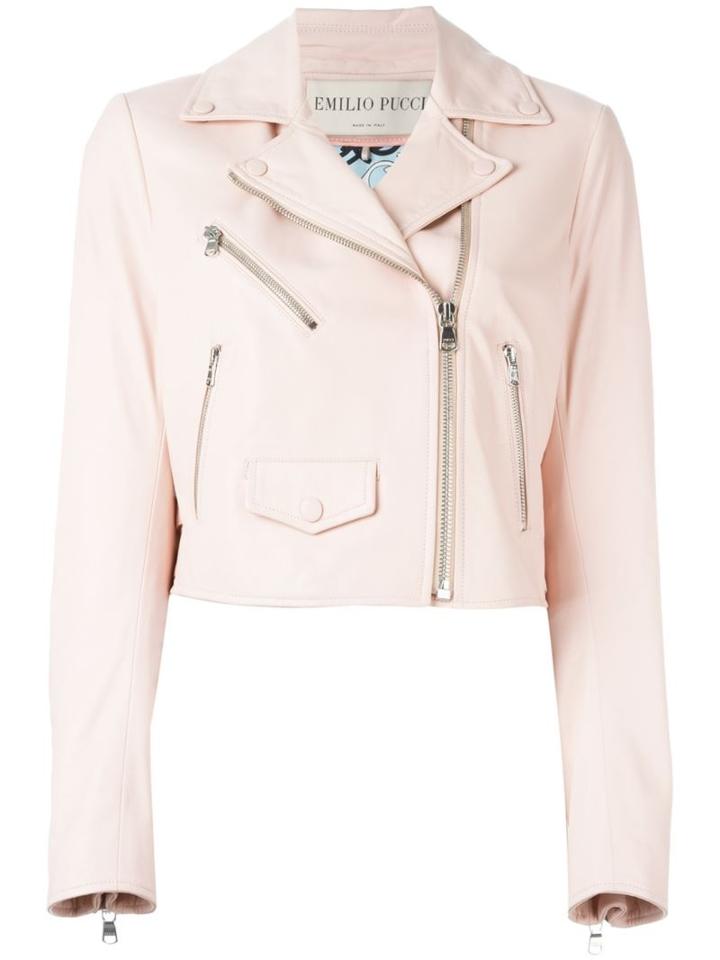 Emilio Pucci 'perfecto' Leather Jacket