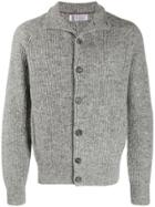 Brunello Cucinelli Button-down Cardigan - Grey