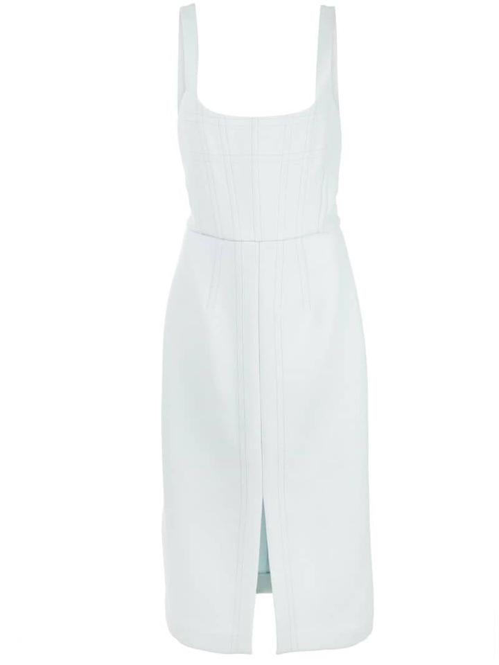 Dion Lee Corset Detail Midi Dress - Blue