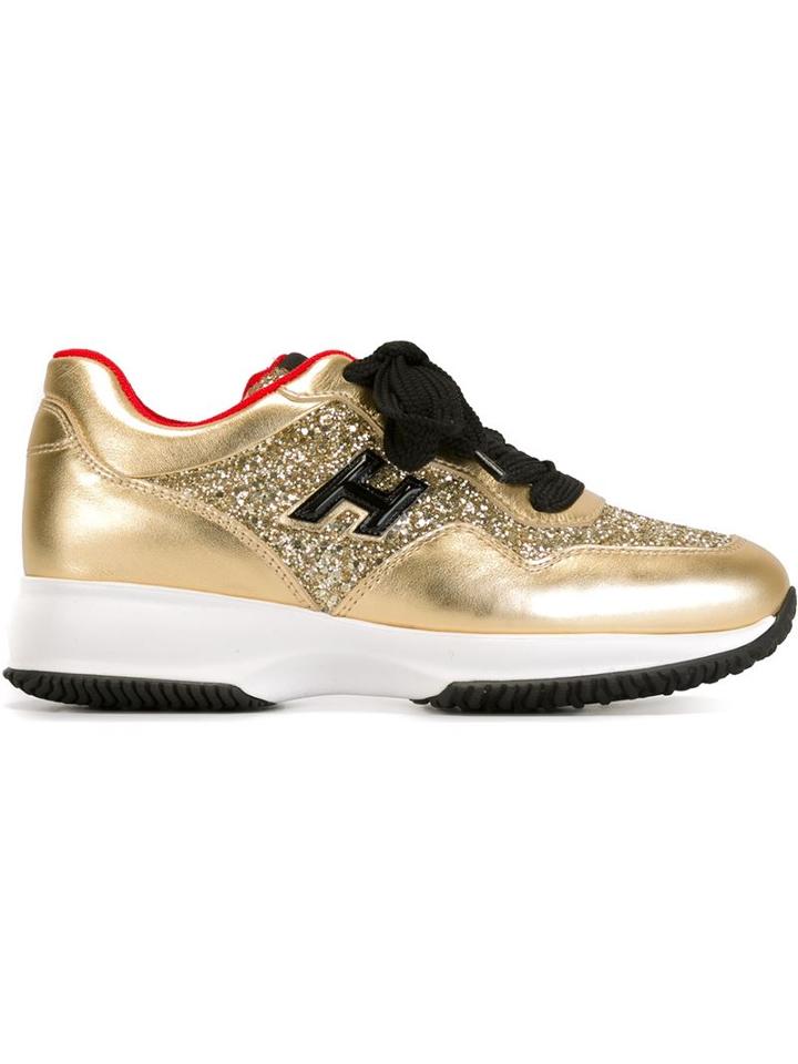 Hogan Glitter Sneakers