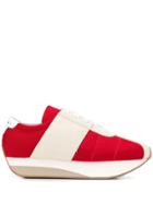Marni Big Foot Low-top Sneakers - Red