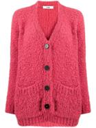 Roberto Collina Loose-fit V-neck Cardigan - Yellow