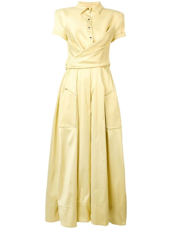 Talbot Runhof Sorrentina Dress - Yellow