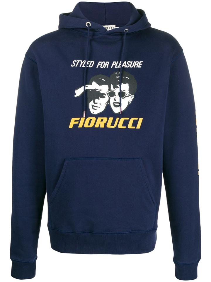 Fiorucci Styled For Pleasure Hoodie - Blue