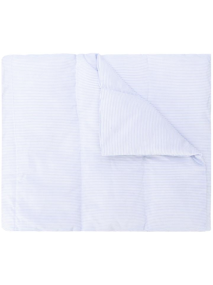 Sofie D'hoore Striped Padded Scarf - White