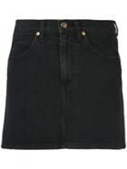 Khaite The Dolly Mini Skirt - Black