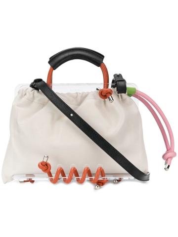 Scotria Spiral Tote - White