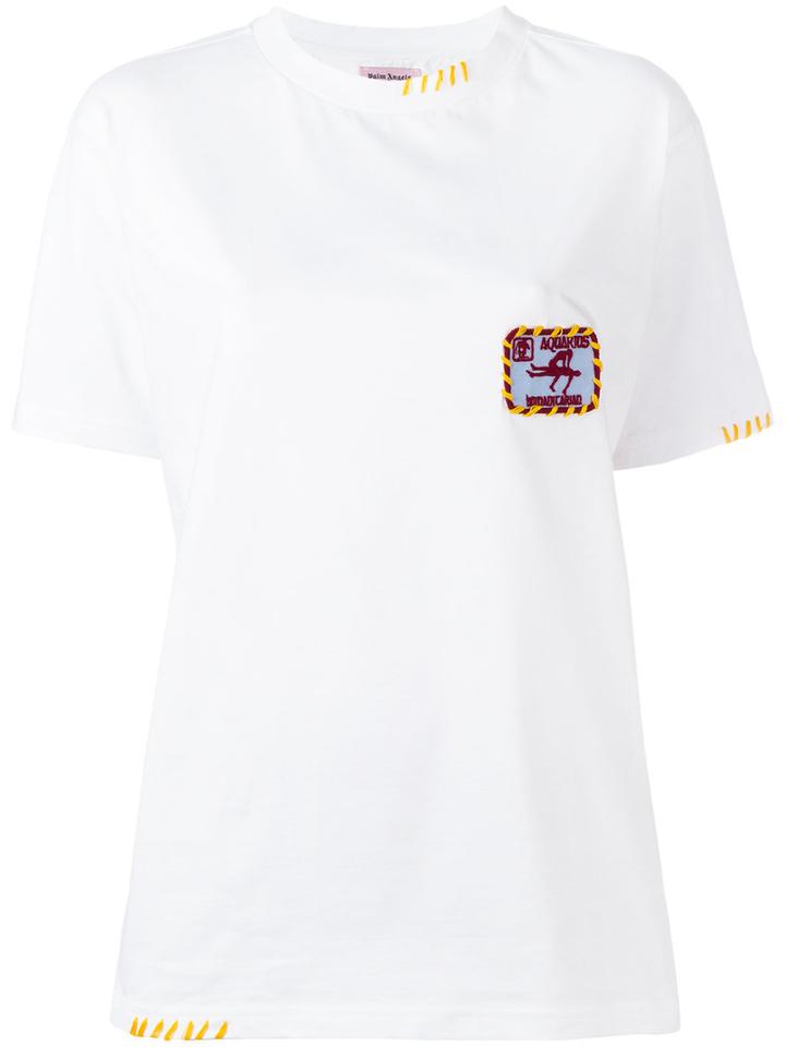 Palm Angels Kamasutra Aquarius T-shirt, Women's, Size: Xxs, White, Cotton