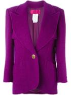 Christian Lacroix Vintage Single Gold-tone Button Fastening Jacket -
