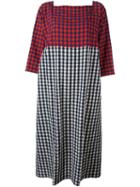 Daniela Gregis Checked Dress