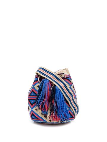 Folkloore Colombian Bucket Bag - Neutrals