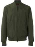 Woolrich Shell Bomber Jacket, Men's, Size: Large, Green, Cotton/polyamide/polyester