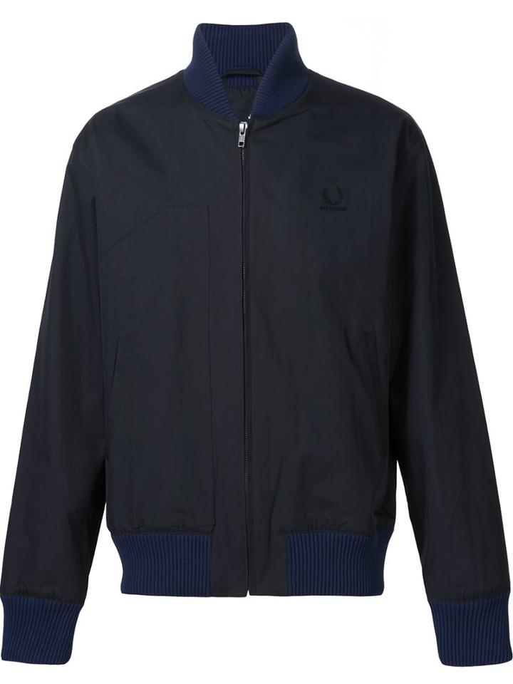 Raf Simons - Fred Perry Contrast Bomber Jacket