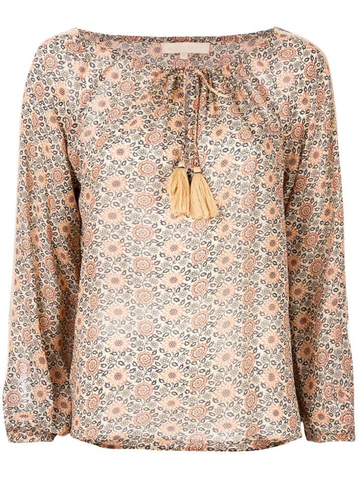 Vanessa Bruno Flared Design Blouse - Nude & Neutrals