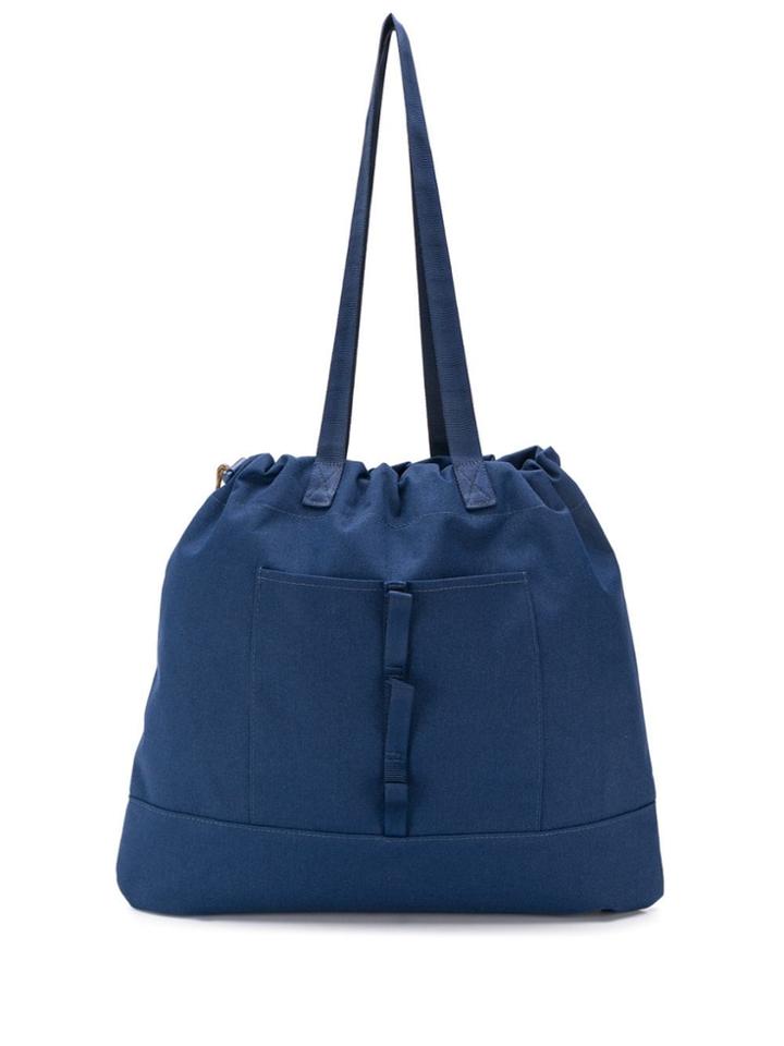 Ymc Drawstring Tote Bag - Blue