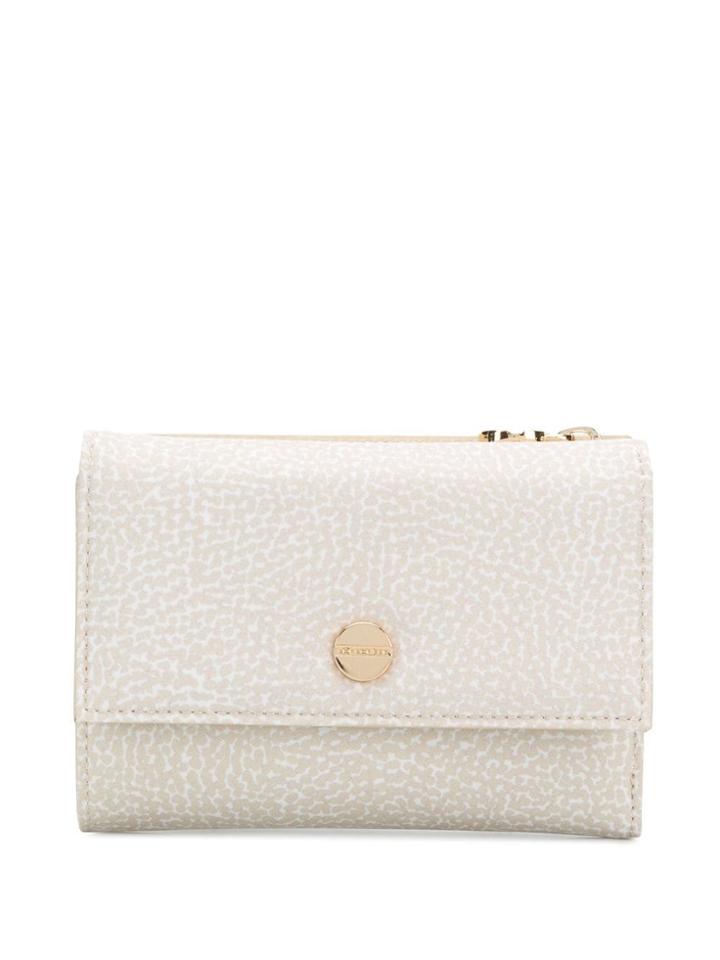 Thomas Tait Logo Plaque Wallet - Neutrals