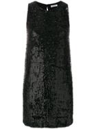 P.a.r.o.s.h. Sequin Embellished Dress - Black