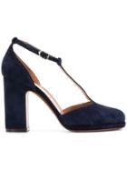 L'autre Chose T-bar Pumps - Blue
