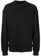 D.gnak Strap Detail Sweatshirt - Black