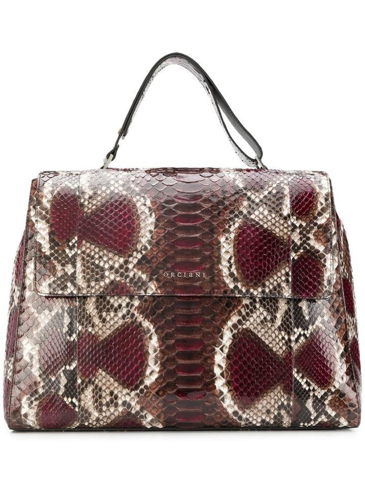 Orciani Orciani B01979nps Borgogna Leather/fur/exotic Skins->leather -