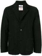 Coohem Shadow Herringbone Tweed Jacket - Black