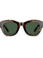 Givenchy Eyewear Square Sunglasses - Brown