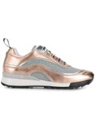 Love Moschino Lurex Runner Sneakers - Pink