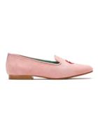Blue Bird Shoes Suede Boca Slippers - Pink & Purple