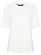 Nobody Denim Back Contrast Stitch T-shirt - White