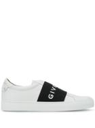 Givenchy Givenchy Paris Strap Slip-on Sneakers - White